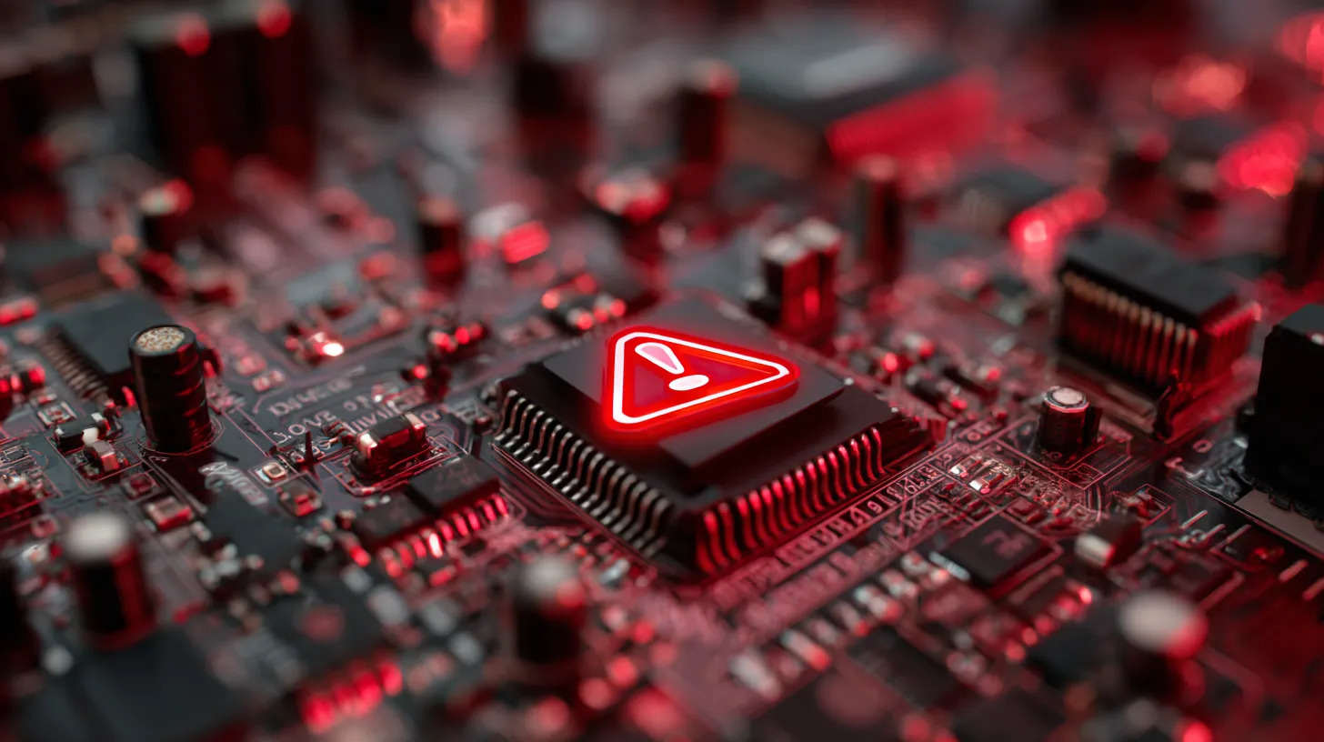 _ddos_attack_on_a_circuit_board_in_red_hues_with_dangerer