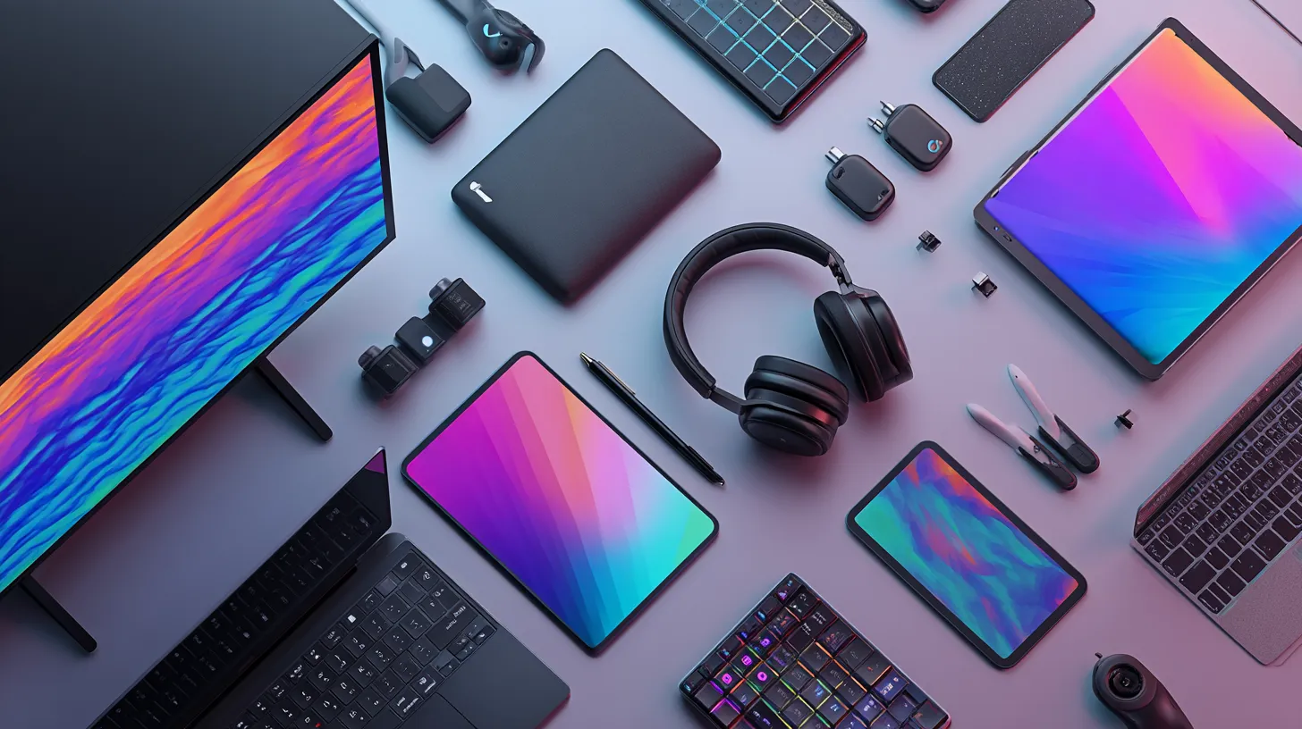 display_of_serveral_products_including_a_flat_screen_